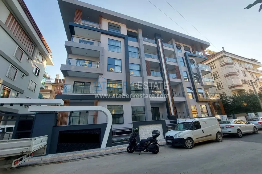 Furnished one-bedroom apartment in a new complex, Alanya city center 1