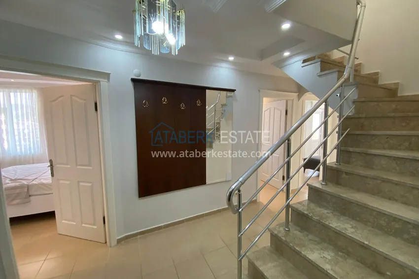 Purchase 4+1 duplex with separate kitchen and panoramic sea and mountain views - Mahmutlar district, Alanya 1 