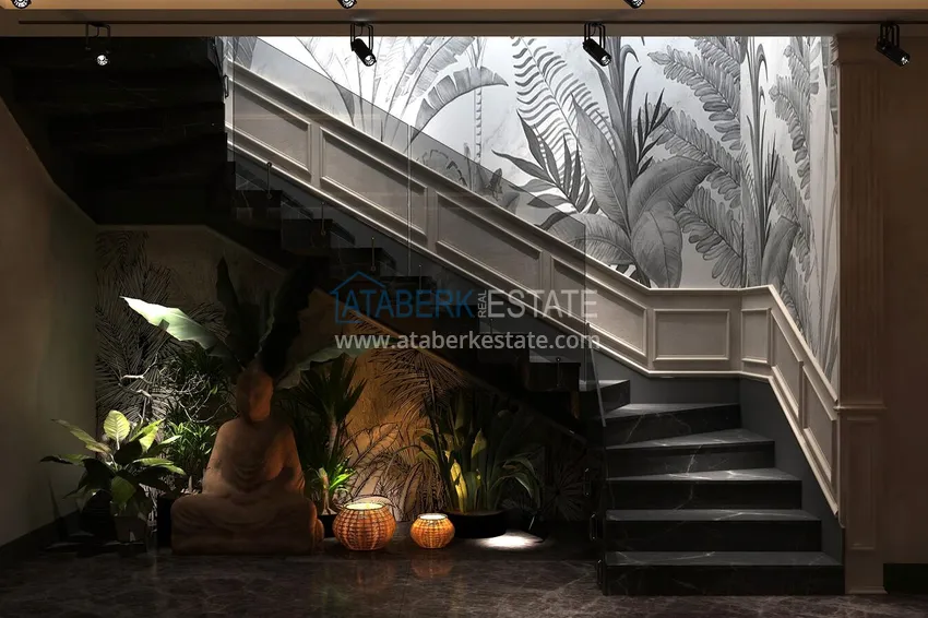 Purchase An exclusive project of an elite cottage complex in the Kargicak district 43