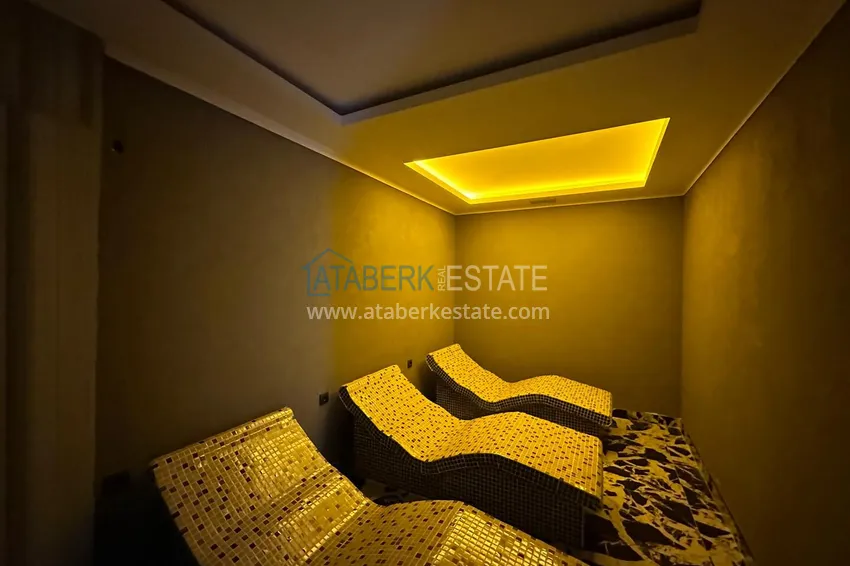 2+1 penthouse duplex with furniture from the owner in Alanya, Oba district 20 