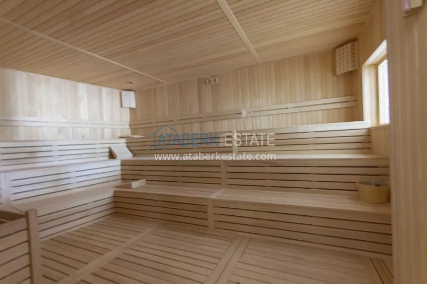 2+1 apartment with furniture and partial sea view, Avsallar district — Alanya 20