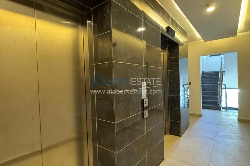 2+1 apartment with furniture and partial sea view, Avsallar district — Alanya 21
