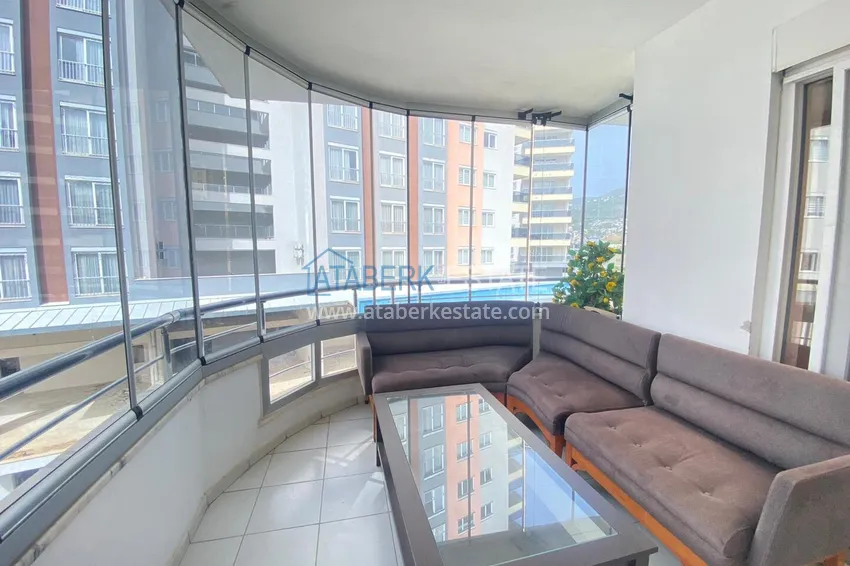 Purchase Duplex penthouse in Cikcilli, Alanya furnished in a small complex 24 