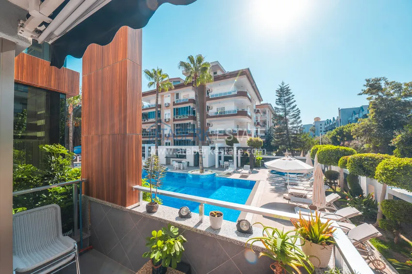 Kupuj Nieruchomość na zezwolenie na pobyt! Apartament 3+1 w prestiżowym kompleksie mieszkalnym w centrum regionu europejskiego — Oba, Alanya 30
