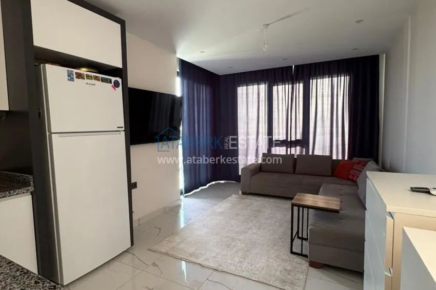 Purchase 2+1 apartment with furniture and partial sea view, Avsallar district — Alanya 2