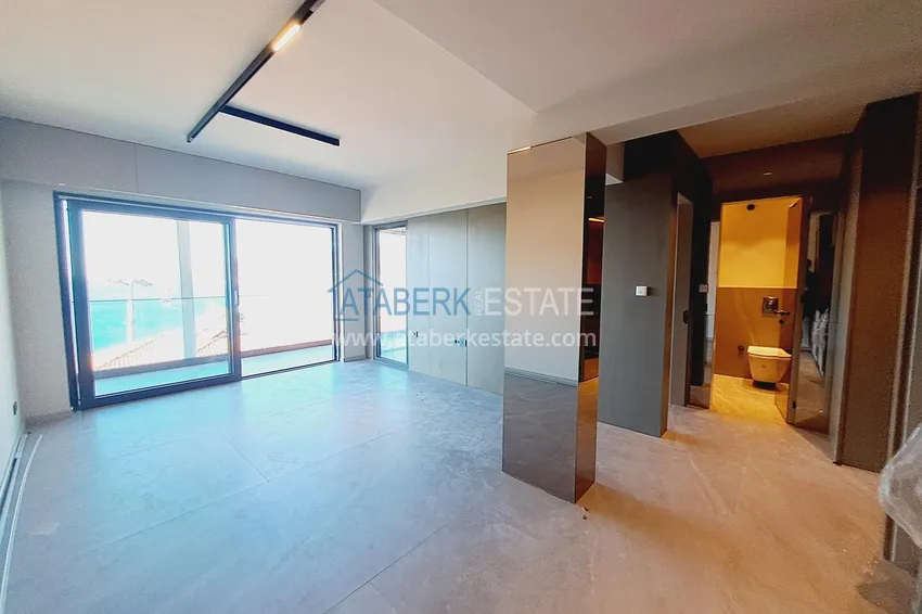 Purchase 1+1 apartments from the owner with sea views in a new modern residential complex in the center of Alanya 14