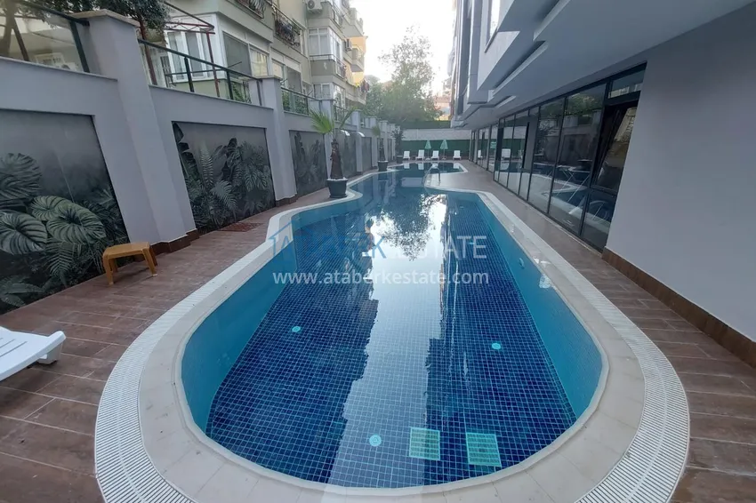 Furnished one-bedroom apartment in a new complex, Alanya city center 2