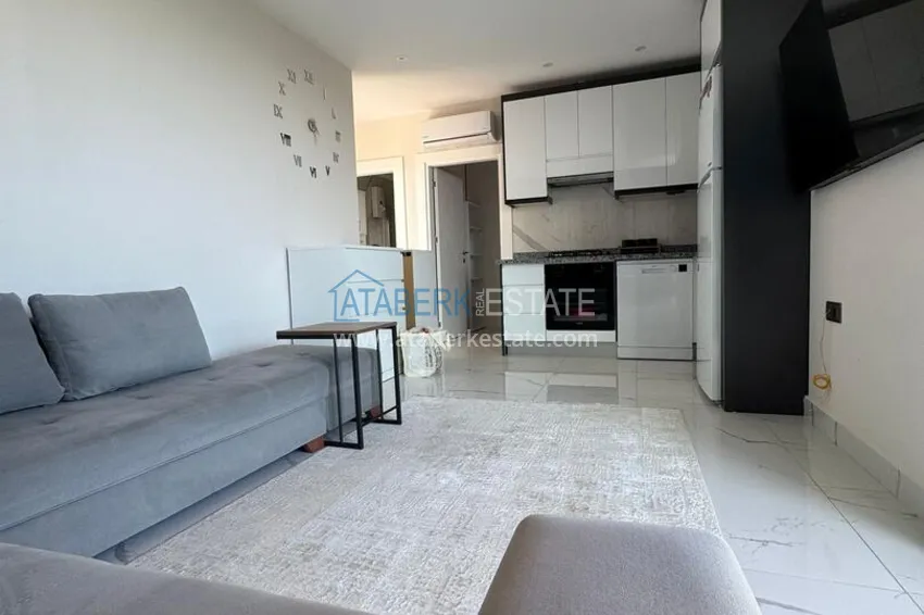 Purchase 2+1 apartment with furniture and partial sea view, Avsallar district — Alanya 3