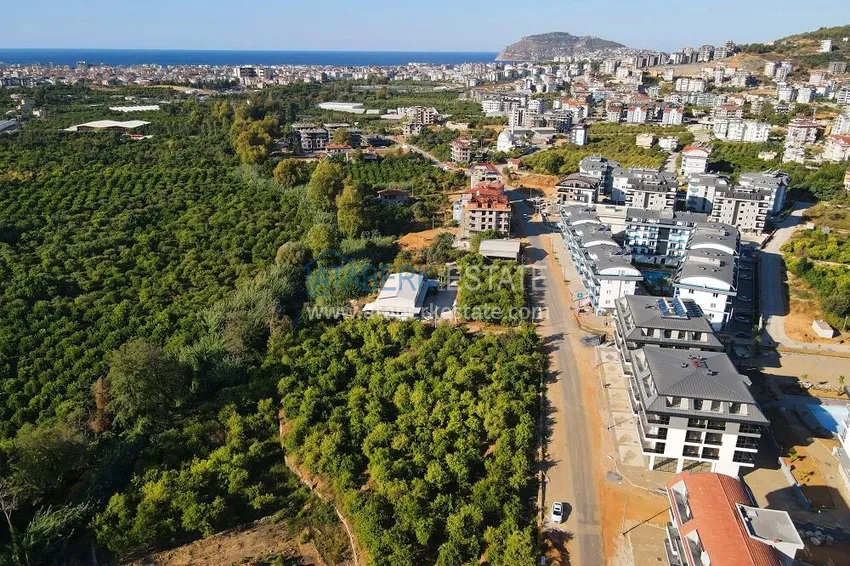 1+1 mieszkanie w nowym kompleksie mieszkalnym z bogatą infrastrukturą — dzielnica Oba, Alanya 3