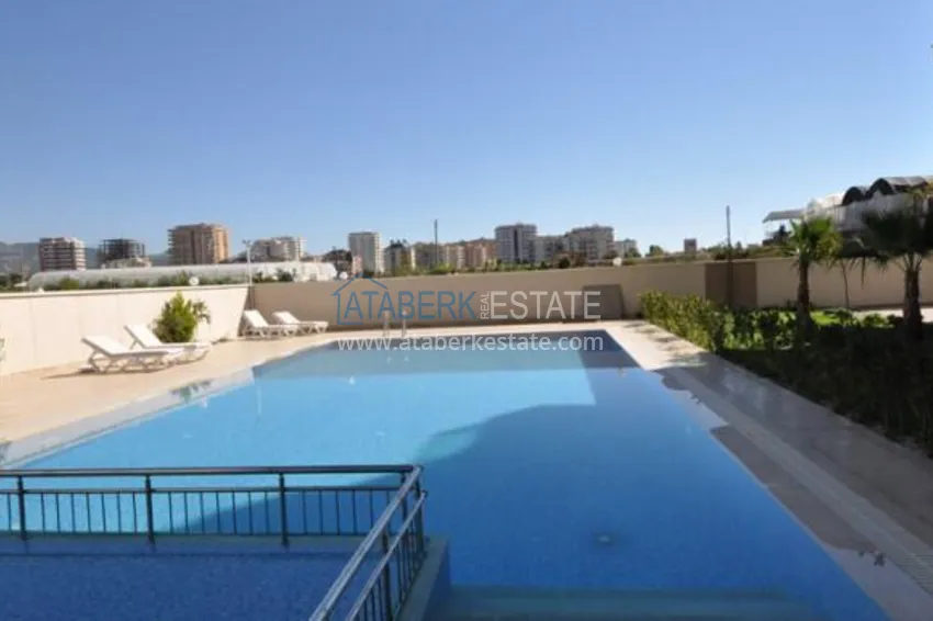 Apartament z jedną sypialnią z przeszklonym balkonem i widokiem na morze, pierwsza linia brzegowa - dzielnica Kestel, Alanya 4