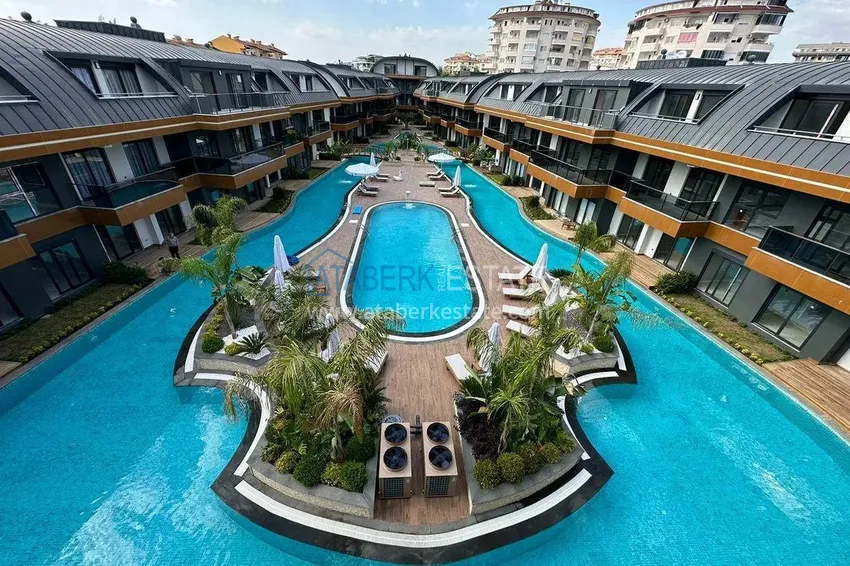 Fully finished apartment with pool access in Avsallar, Alanya 4