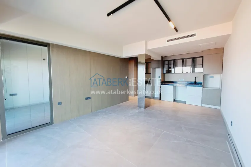 Kupuj 1+1 apartamenty od właściciela z widokiem na morze w nowym nowoczesnym kompleksie mieszkalnym w centrum Alanyi 16 