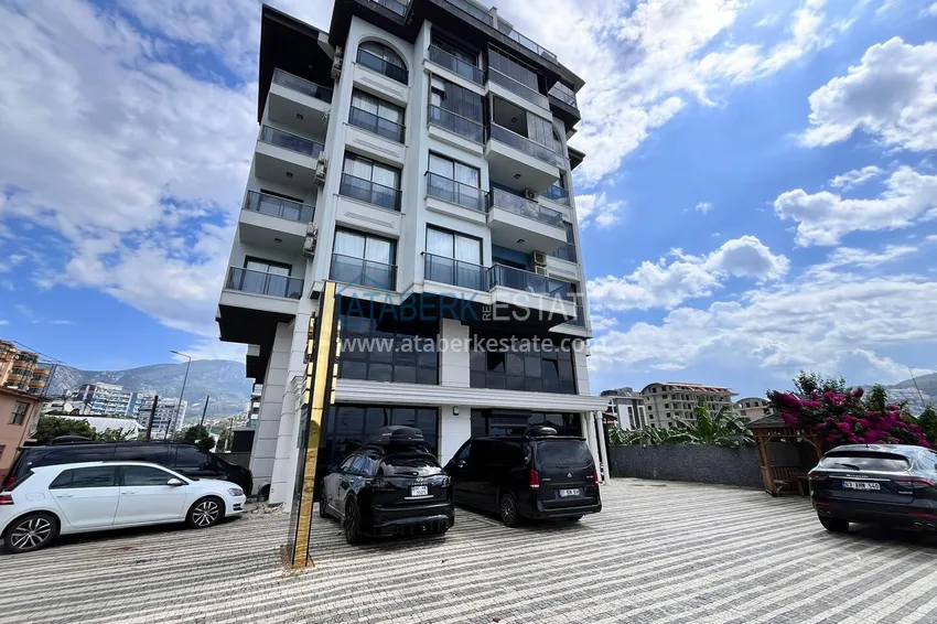 Umeblowany apartament 1+1 z widokiem na morze, dzielnica Kargicak — Alanya 5 