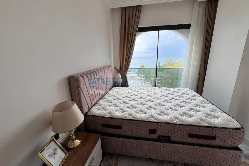 Kupuj Umeblowany apartament 1+1 z widokiem na morze, dzielnica Kargicak — Alanya 5 