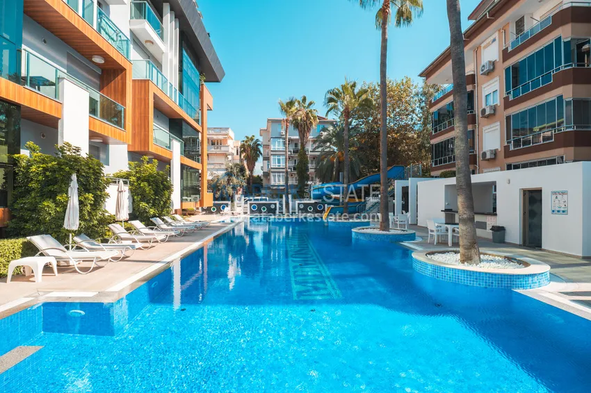 Nieruchomość na zezwolenie na pobyt! Apartament 3+1 w prestiżowym kompleksie mieszkalnym w centrum regionu europejskiego — Oba, Alanya 5