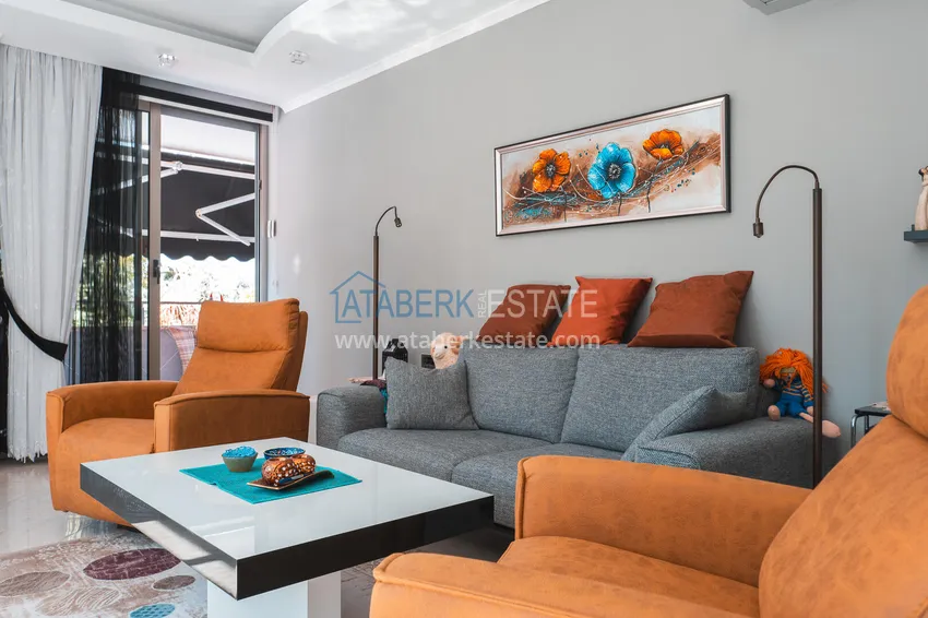 Kupuj Nieruchomość na zezwolenie na pobyt! Apartament 3+1 w prestiżowym kompleksie mieszkalnym w centrum regionu europejskiego — Oba, Alanya 6
