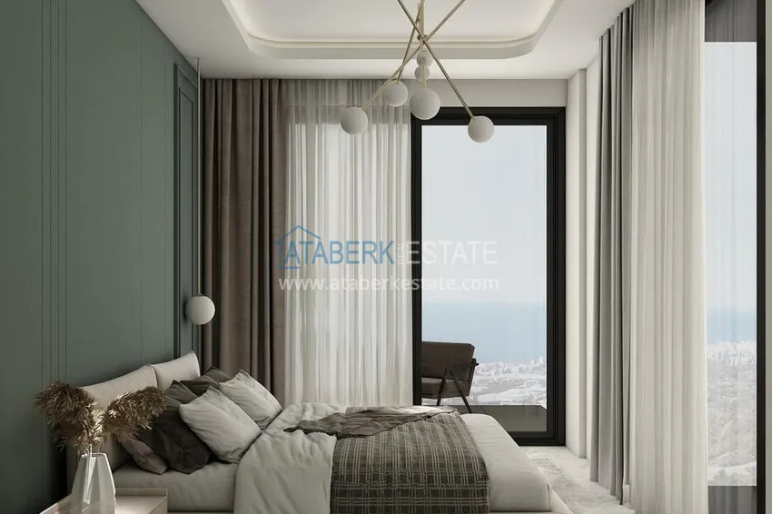 Purchase An exclusive project of an elite cottage complex in the Kargicak district 37