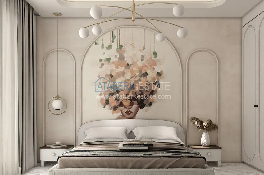 Purchase An exclusive project of an elite cottage complex in the Kargicak district 39