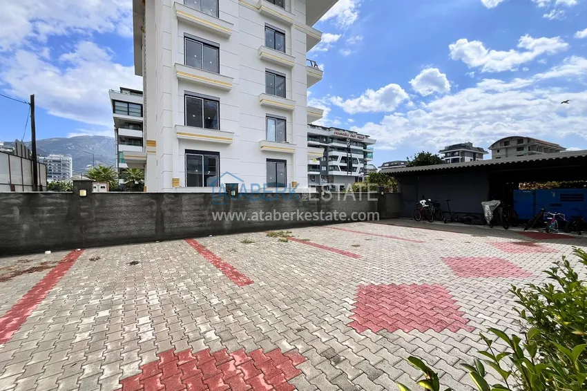 Furnished 1+1 apartment with sea view, Kargicak district — Alanya 6 