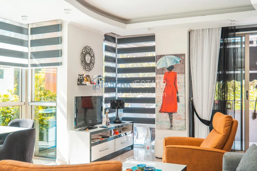 Kupuj Nieruchomość na zezwolenie na pobyt! Apartament 3+1 w prestiżowym kompleksie mieszkalnym w centrum regionu europejskiego — Oba, Alanya 7