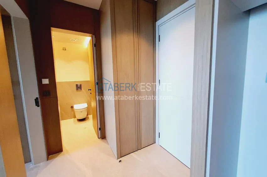Kupuj 1+1 apartamenty od właściciela z widokiem na morze w nowym nowoczesnym kompleksie mieszkalnym w centrum Alanyi 7 