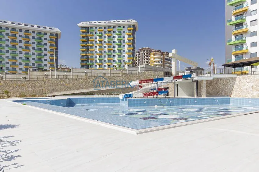 2+1 apartment with furniture and partial sea view, Avsallar district — Alanya 7