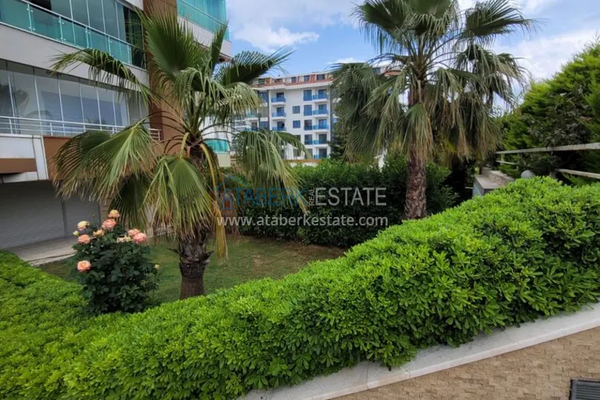 Apartament z jedną sypialnią z przeszklonym balkonem i widokiem na morze, pierwsza linia brzegowa - dzielnica Kestel, Alanya 9