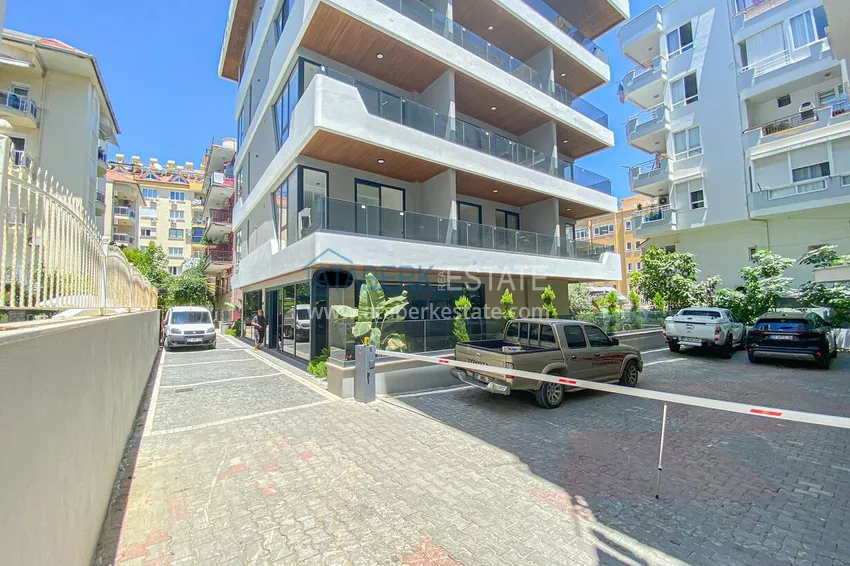 Dobrze wykończone apartamenty w nowym budynku - Alanya, plaża Kleopatra 8 