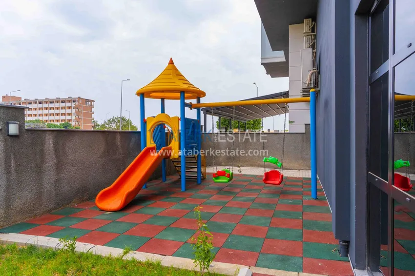 Umeblowany apartament 1+1 z widokiem na morze, dzielnica Kargicak — Alanya 8 