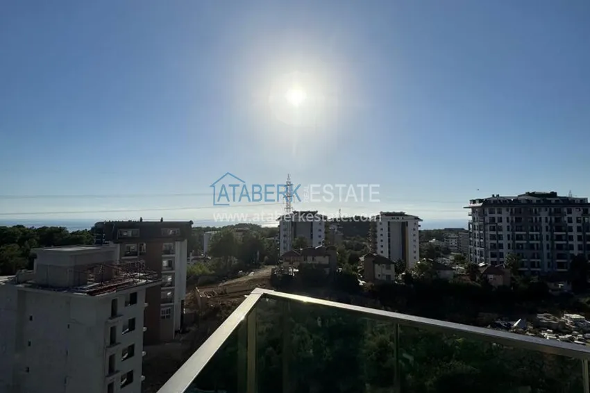 Purchase 2+1 apartment with furniture and partial sea view, Avsallar district — Alanya 9