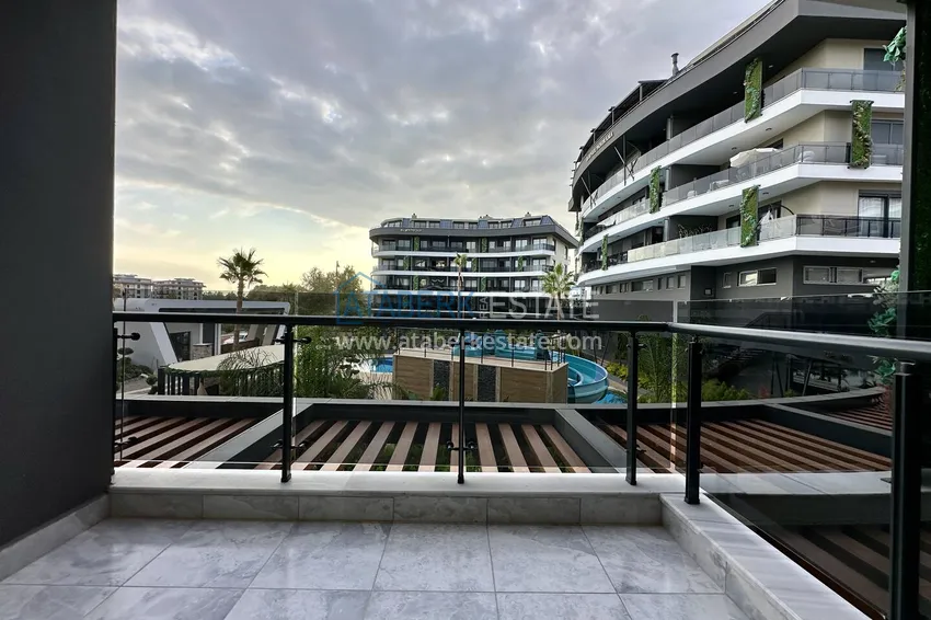 Kupuj 1+1 mieszkanie w nowym kompleksie mieszkalnym z bogatą infrastrukturą — dzielnica Oba, Alanya 10