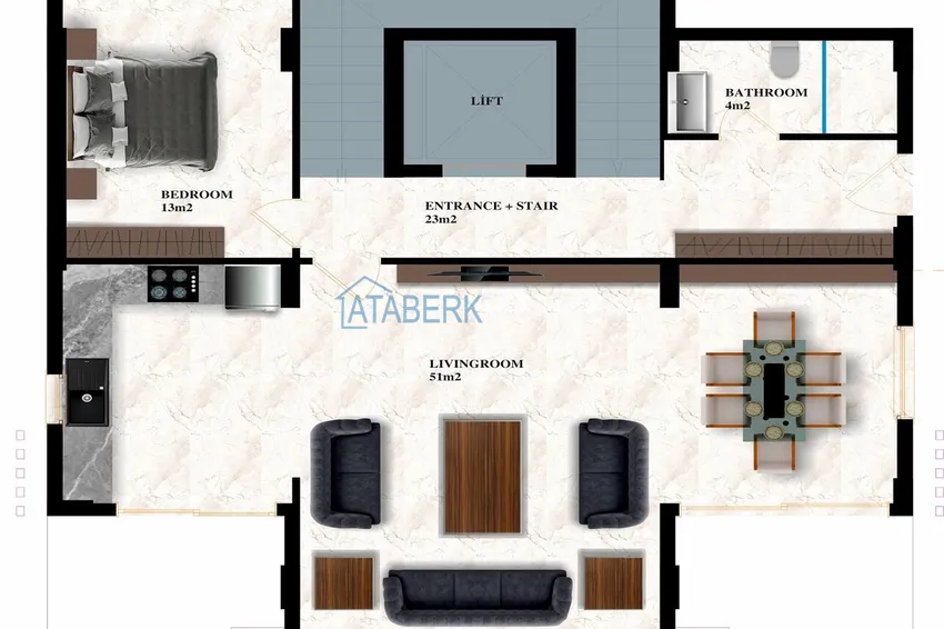 Buy cheap An exclusive project of an elite cottage complex in the Kargicak district 4