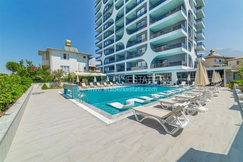 Furnished 2+1 apartment with sea and mountain views, Mahmutlar district — Alanya 1 