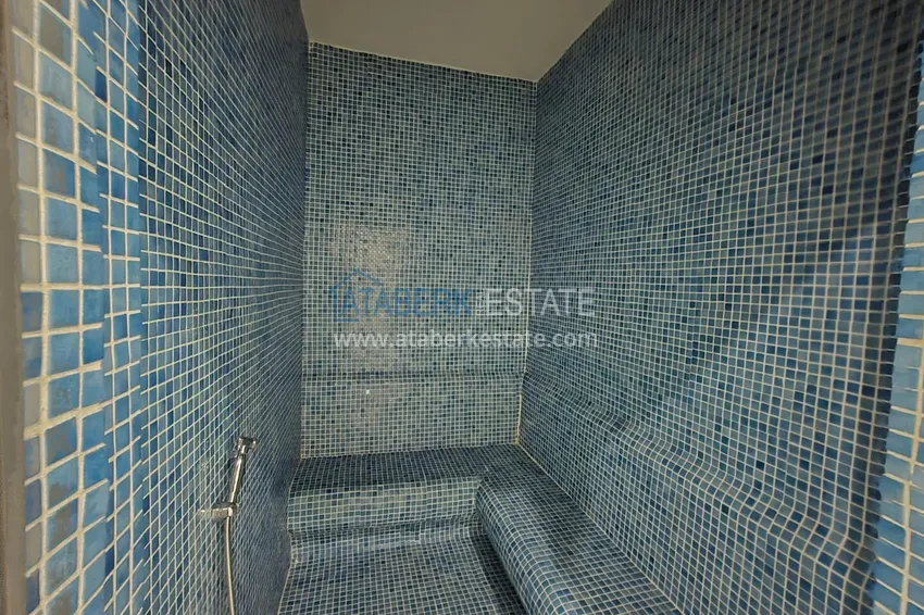 Furnished apartment with sea view in Kargicak area, Alanya 10