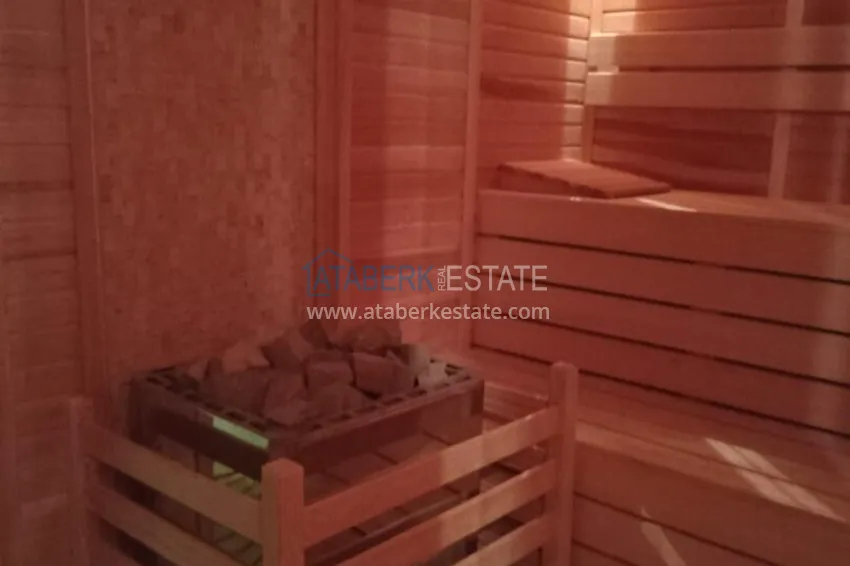 Two-bedroom apartment with furniture and panoramic sea views in a premium complex — Antalya, Kepez 16