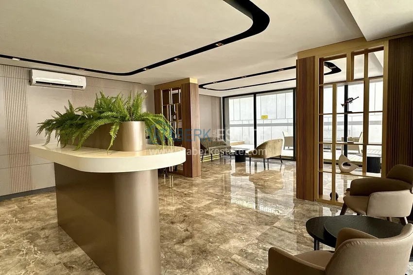 New buildings in Alanya! 2+1 apartment in a modern residential complex with infrastructure — the center of Alanya 11 
