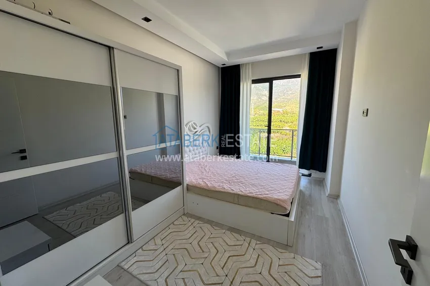 Kupuj Jednopokojowy apartament z widokiem na morze i góry, dzielnica Mahmutlar — Alanya 11