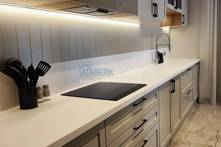 Purchase Two-bedroom apartment with furniture and panoramic sea views in a premium complex — Antalya, Kepez 14