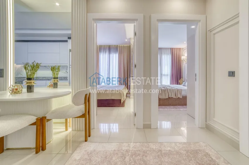 Kupuj Apartament pod klucz z dwiema sypialniami w Mahmutlar w nowoczesnym kompleksie 11