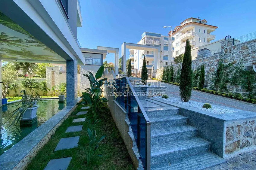 Furnished 2+1 apartment with sea and mountain views, Mahmutlar district — Alanya 10 