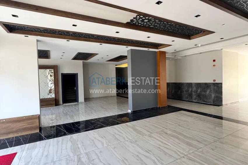 Turnkey two-bedroom apartment with sea view in Mersin - Tomyuk 12 