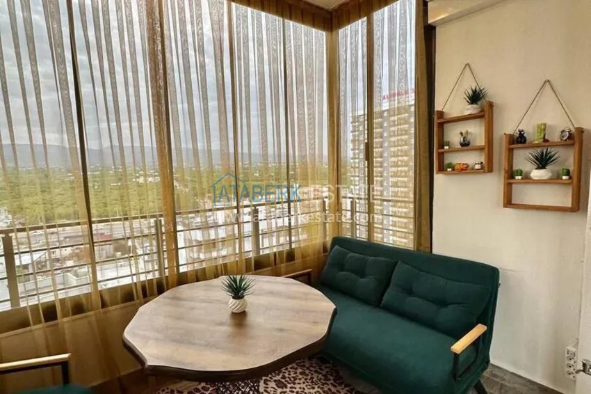 Purchase Turnkey two-bedroom apartment with sea view in Mersin - Tomyuk 15 