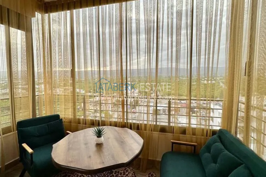 Purchase Turnkey two-bedroom apartment with sea view in Mersin - Tomyuk 16 