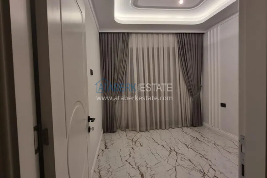Purchase Furnished three-room apartment in a prestigious area of Alanya, Oba 14 