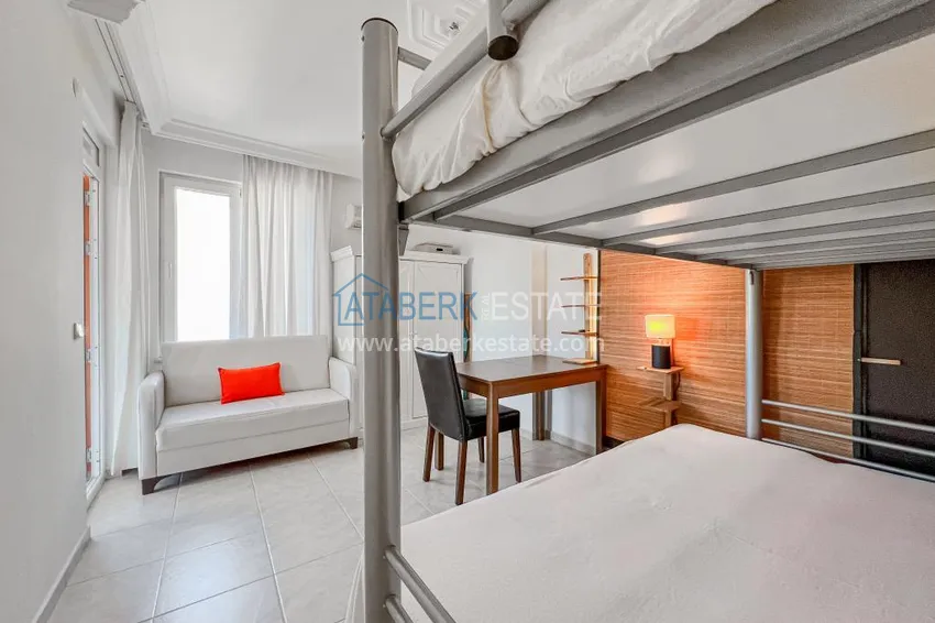Purchase Apartment 2+1 with furniture, mountain and sea views — Alanya, Mahmutlar district 14