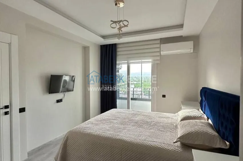Purchase Turnkey two-bedroom apartment with sea view in Mersin - Tomyuk 19 