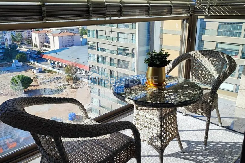 Purchase Two-bedroom apartment with furniture and panoramic sea views in a premium complex — Antalya, Kepez 17
