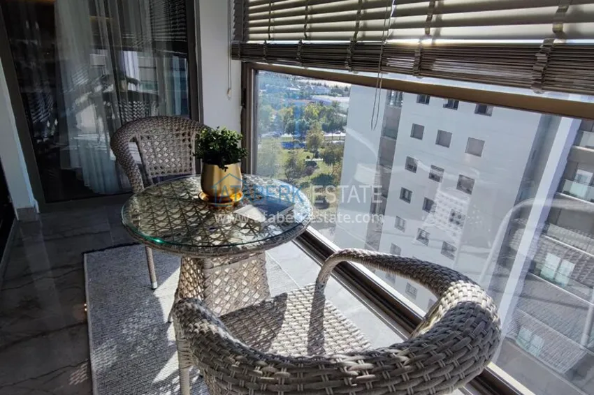 Purchase Two-bedroom apartment with furniture and panoramic sea views in a premium complex — Antalya, Kepez 18