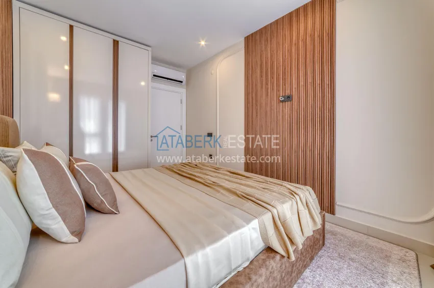 Kupuj Apartament pod klucz z dwiema sypialniami w Mahmutlar w nowoczesnym kompleksie 15