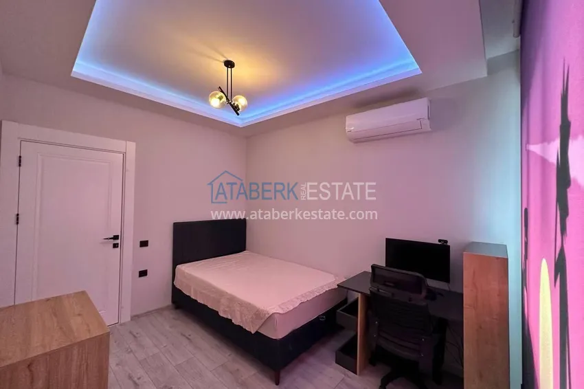Purchase Turnkey two-bedroom apartment with sea view in Mersin - Tomyuk 21 